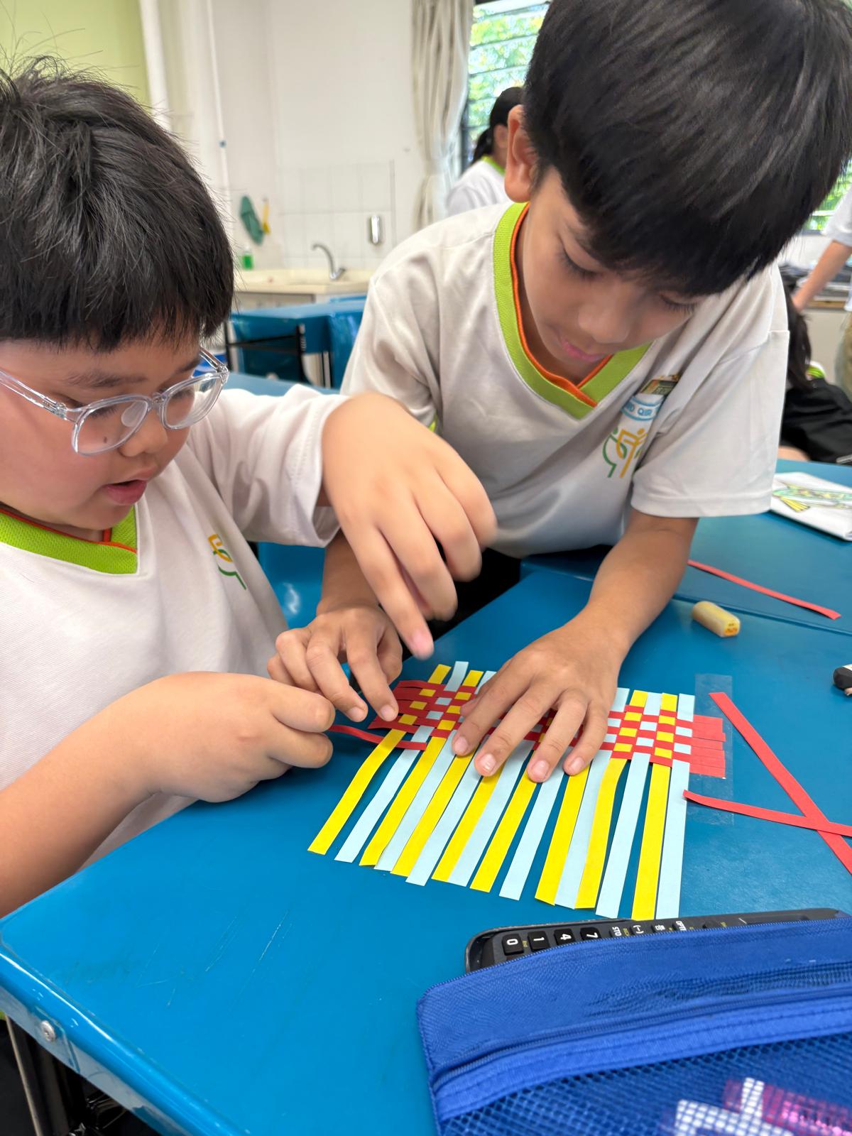 SKGians applying their learning through meaningful festive crafts